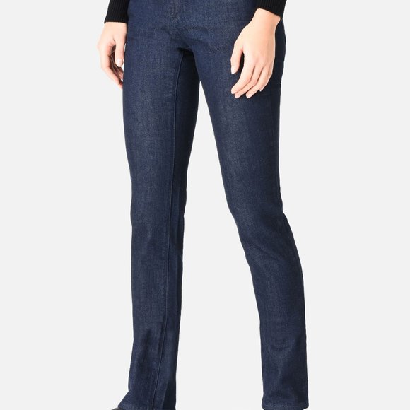 ARMANI JEANS  WOMEN'S STRAIGHT FIT RAW DENIM JEANS - Picture 3 of 7
